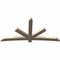 Ekena Millwork Alberta Smooth Timber Gable Bracket, Douglas Fir, 96"W x 48"H x 3 1/2"D x 5 1/2"F, 12/12 Pitch GBW096X48X0406ALB00SDF - alternate 2